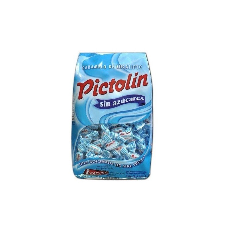 PICTOLIN SIN AZUCAR  1 KG. CHUCHES Y DECORACION. PRECIOS DE FABRICA. www.chuchelandiajl.com