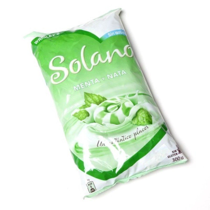 SOLANO MENTA-NATA 300UDS. CHUCHES Y DECORACION. PRECIOS DE FABRICA. www.chuchelandiajl.com