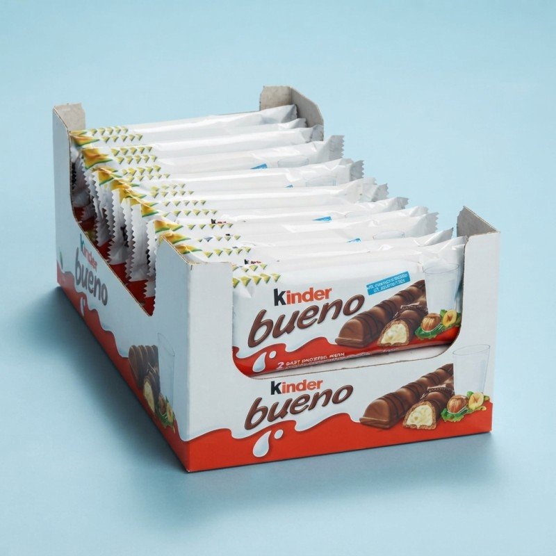 KINDER BUENO 30 UDS. CHUCHES Y DECORACION. PRECIOS DE FABRICA. www.chuchelandiajl.com
