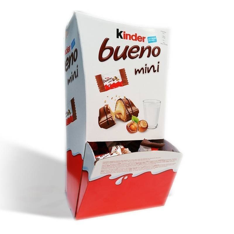 KINDER BUENO MINI 150 UDS. CHUCHES Y DECORACION. PRECIOS DE FABRICA. www.chuchelandiajl.com