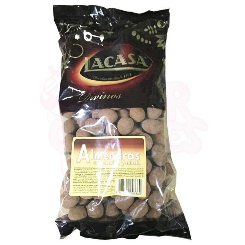 LACASA ALMENDRA CANELA 1KG. CHUCHES Y DECORACION. PRECIOS DE FABRICA. www.chuchelandiajl.com