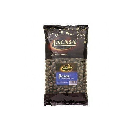 LACASA PASAS CHOCOLATE 1KG. CHUCHES Y DECORACION. PRECIOS DE FABRICA. www.chuchelandiajl.com