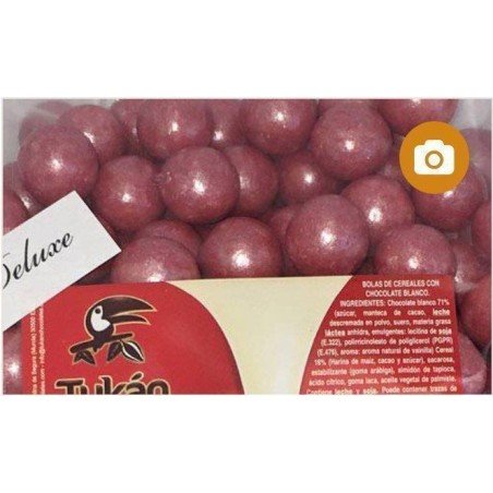 BOLAS CHOCO CRUNCH DELUXE FUCSIA 1KG. CHUCHES Y DECORACION. PRECIOS DE FABRICA. www.chuchelandiajl.com