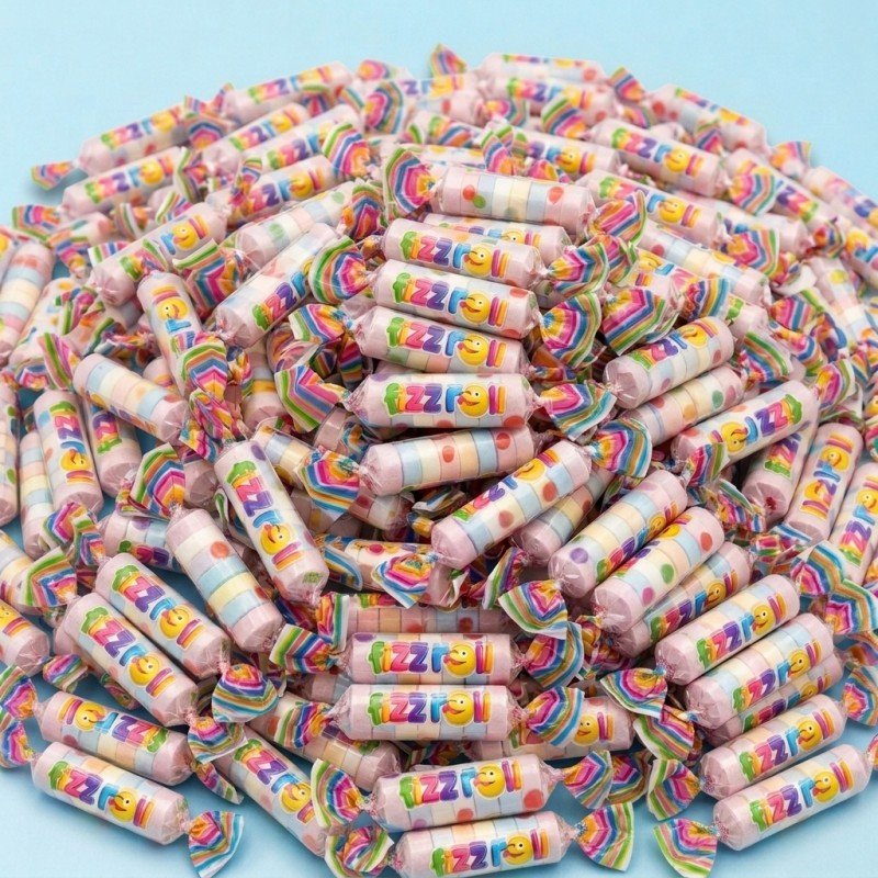 FIZZROLL 300 UDS. CHUCHES Y DECORACION. PRECIOS DE FABRICA. www.chuchelandiajl.com