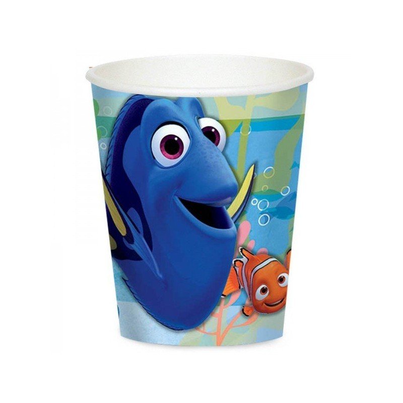 VASOS BUSCANDO A DORY 8UDS. CHUCHES Y DECORACION. PRECIOS DE FABRICA. www.chuchelandiajl.com