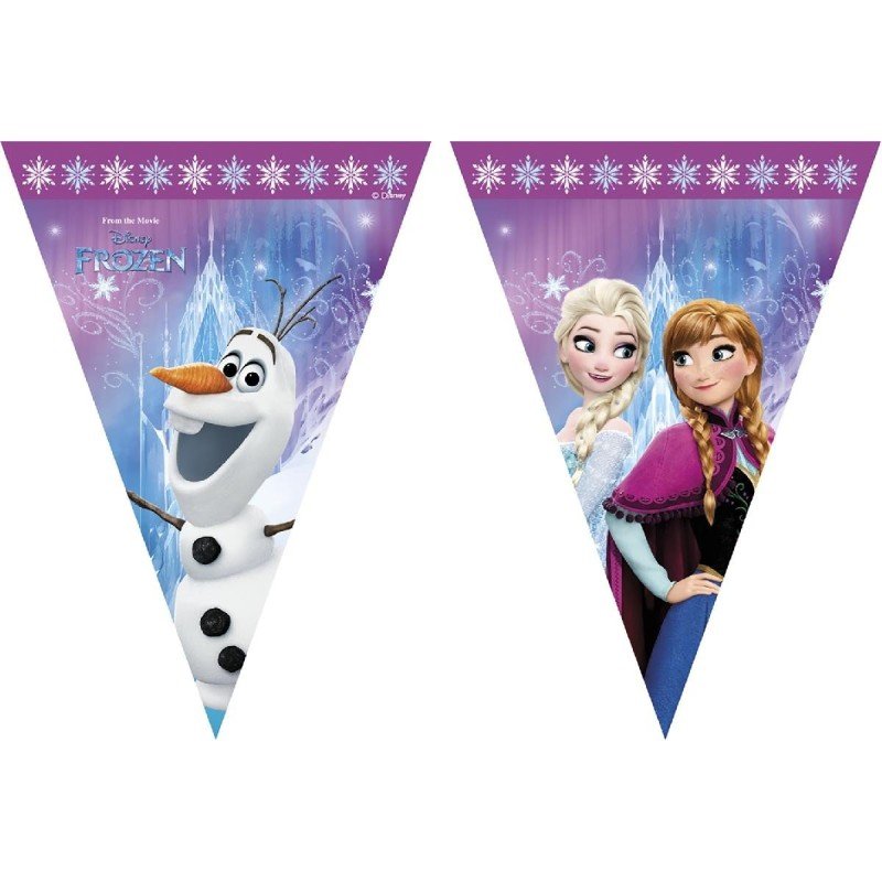 BANDERA POLYBAG FROZEN 2.3 MTS. CHUCHES Y DECORACION. PRECIOS DE FABRICA. www.chuchelandiajl.com