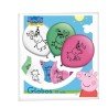 GLOBOS PEPPA PIG 8 UDS. CHUCHES Y DECORACION. PRECIOS DE FABRICA. www.chuchelandiajl.com