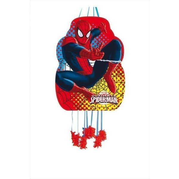 PIÑATA PERFIL MEDIANA SPIDERMAN. CHUCHES Y DECORACION. PRECIOS DE FABRICA. www.chuchelandiajl.com
