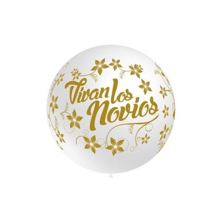 GLOBOS VIVAN LOS NOVIOS 8 UNIDADES. CHUCHES Y DECORACION. PRECIOS DE FABRICA. www.chuchelandiajl.com