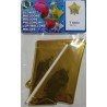 GLOBO ESTRELLA POLIAMIDA 46CM ORO. CHUCHES Y DECORACION. PRECIOS DE FABRICA. www.chuchelandiajl.com