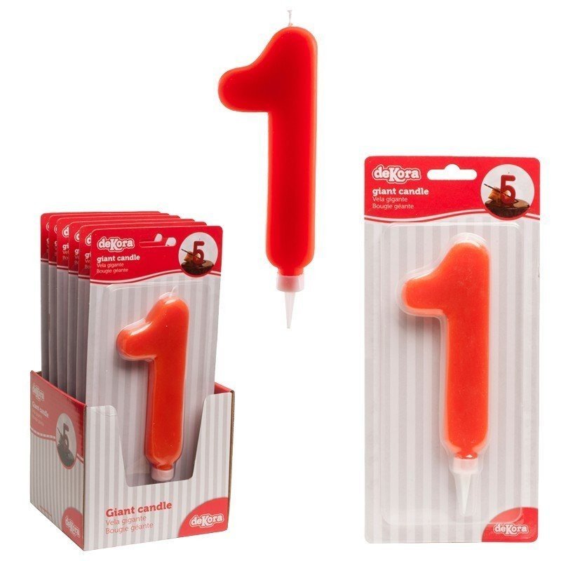 VELAS NUMEROS GIGANTES CUMPLEAÑOS. CHUCHES Y DECORACION. PRECIOS DE FABRICA. www.chuchelandiajl.com