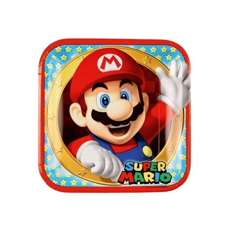 PLATOS SUPER MARIO 8UDS