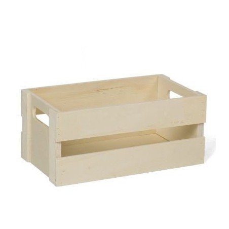 CAJA DE MADERA RECTANGULAR 25X15 CM