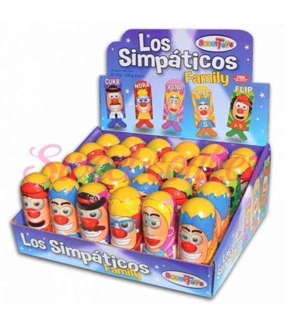 LOS SIMPATICOS FAMILY 30UDS