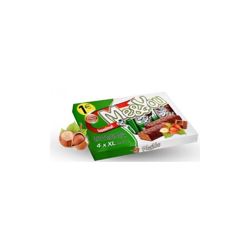 CHOCOLATINAS ME&YOU AVELLANAS 4X1€
