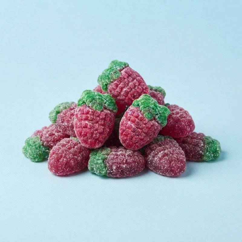 FRESAS SILVESTRES PICA BOLSITA 300GRS.  CHUCHES Y DECORACION. PRECIOS DE FABRICA. www.chuchelandiajl.com