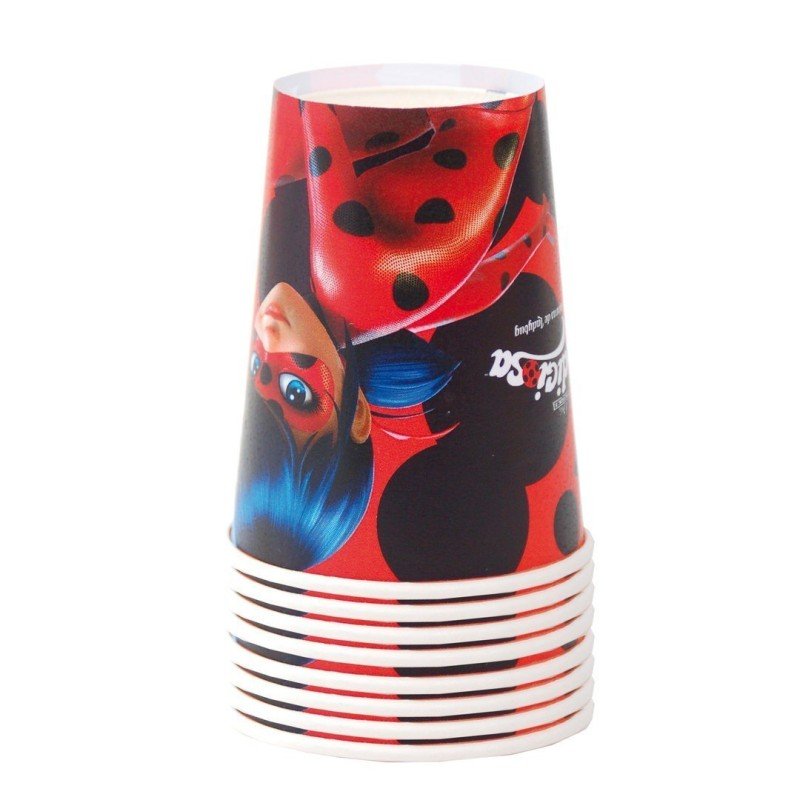 VASOS LADY BUG 8 UDS