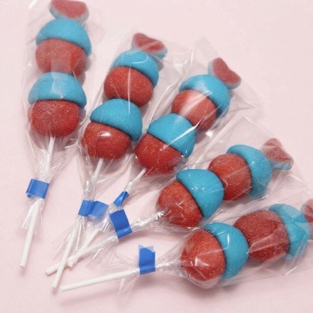 BROCHETAS CHUCHES BLANCA Y VERDE