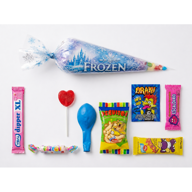 CONOS DE CHUCHES PARA CUMPLEAÑOS TAMAÑO EXTRA UNIDAD