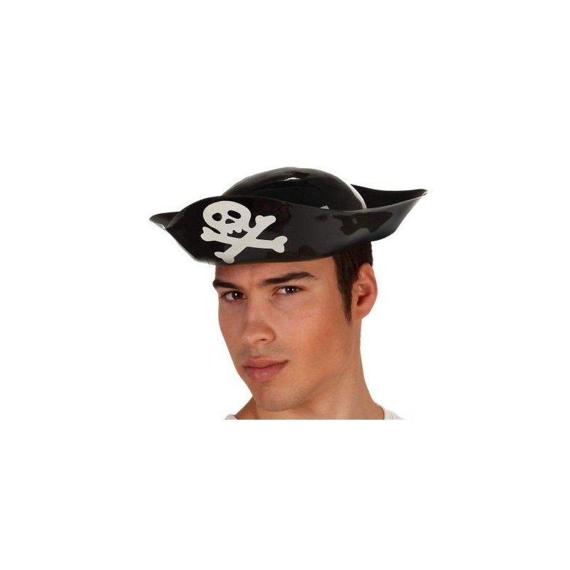 SOMBRERO PIRATA PLASTICO