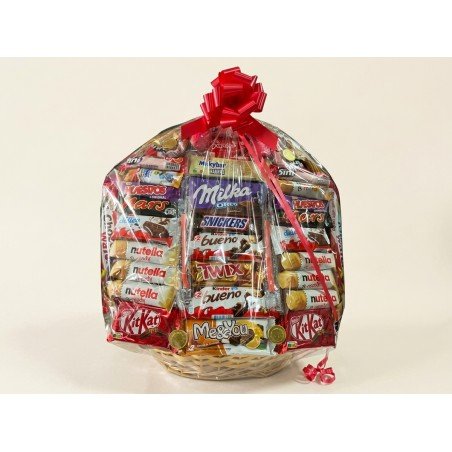CESTA KINDER DE MIMBRE MEDIANA