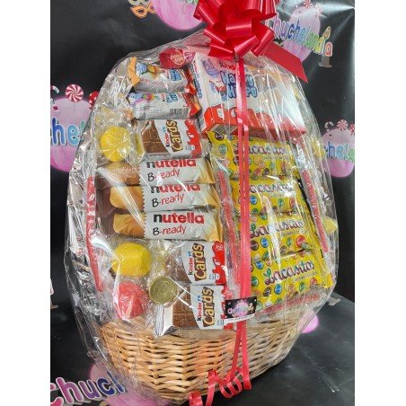 CESTA DE CHOCOLATINAS MEDIANA