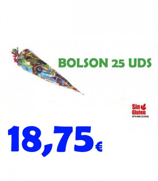 SACOS PARA CHUHES CONES 25 PCS