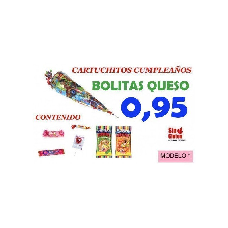 BOLSA 25 CONOS CUMPLEAÑOS