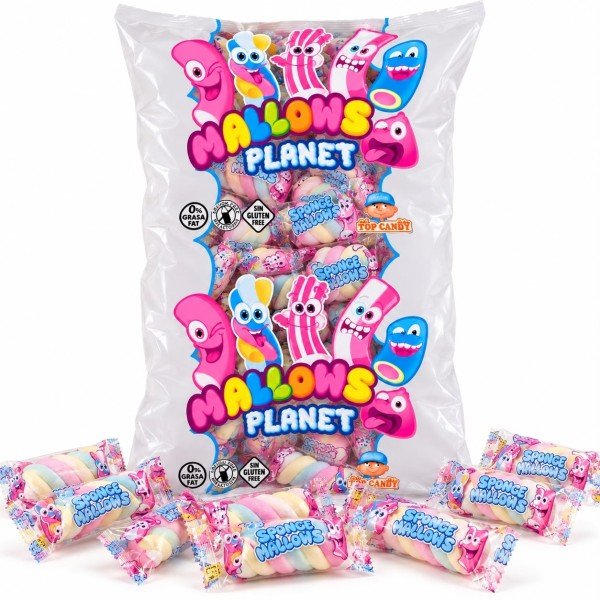 copia de  TORNADOS MALLOWS ENVUELTOS TOP CANDY - 110 UNIDADES