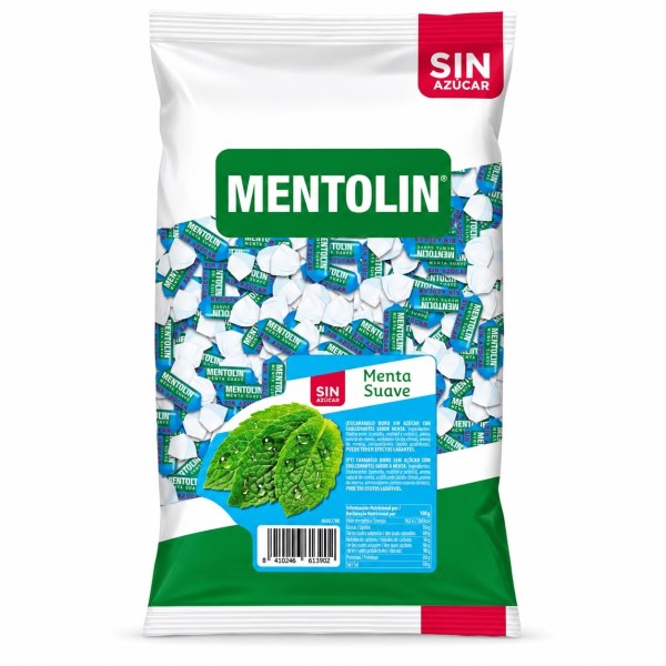 MENTOLIN SIN AZUCAR MENTA SUAVE 1K. CHUCHES Y DECORACION. PRECIOS DE FABRICA. www.chuchelandiajl.com