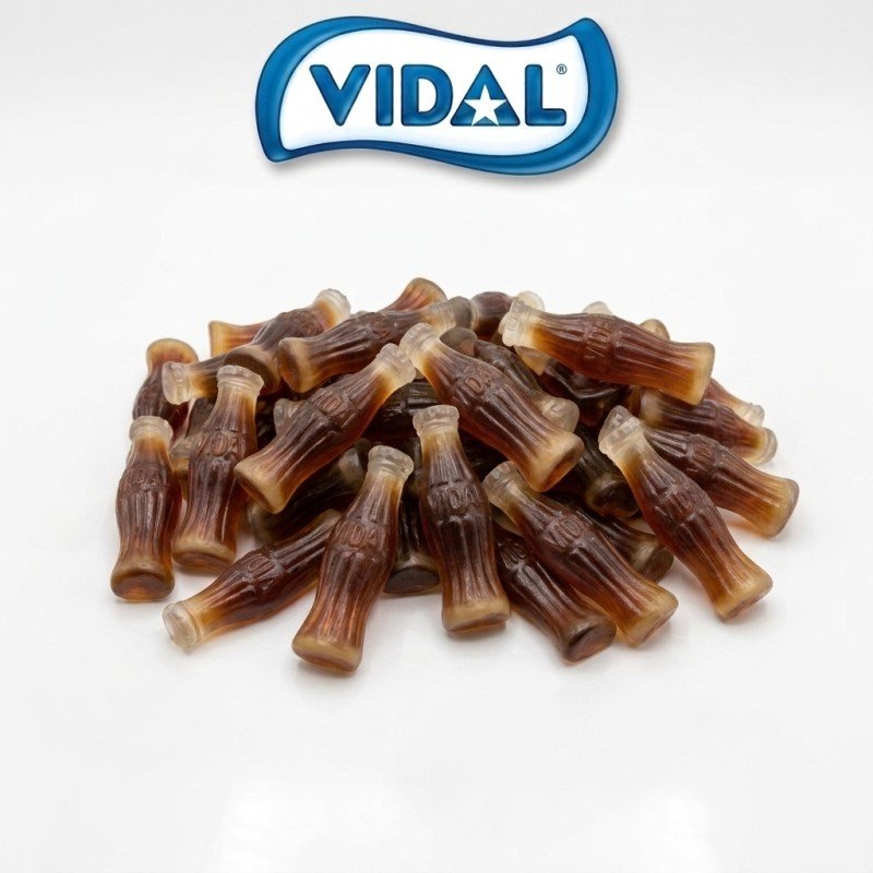 BOTELLAS COLA 65 UDS. CHUCHES Y DECORACION. PRECIOS DE FABRICA. www.chuchelandiajl.com