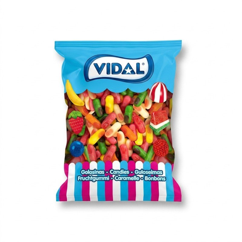 MINI DEDOS VIDAL 1KG. CHUCHES Y DECORACION. PRECIOS DE FABRICA. www.chuchelandiajl.com